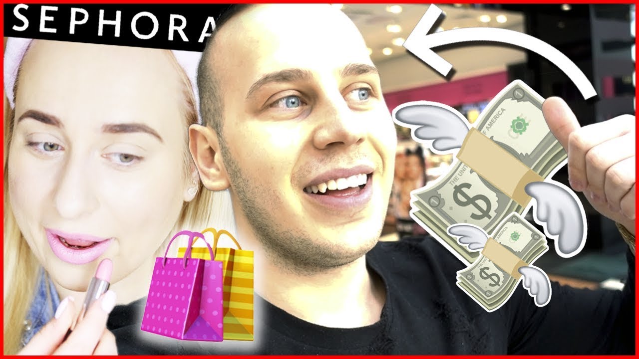 MĄŻ KUPIŁ MI MAKEUP W SEPHORA!!!