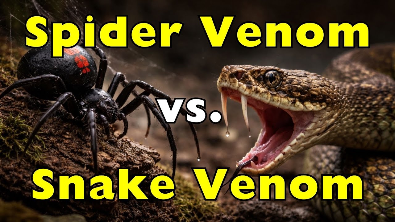 Snake or Spider: Which Venom Wins in a Real Fight? [ID1017]