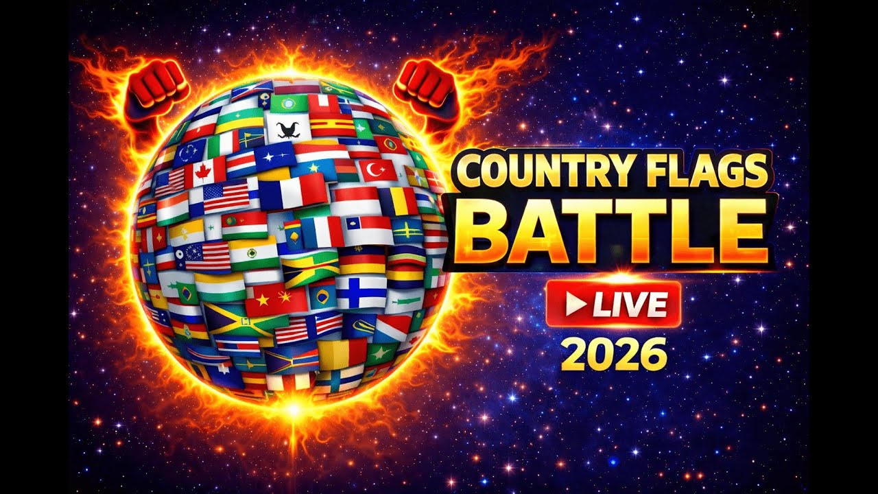 Learn Country Flags 🌍🎵 | Geography Game 2026 | 25.01.2026
