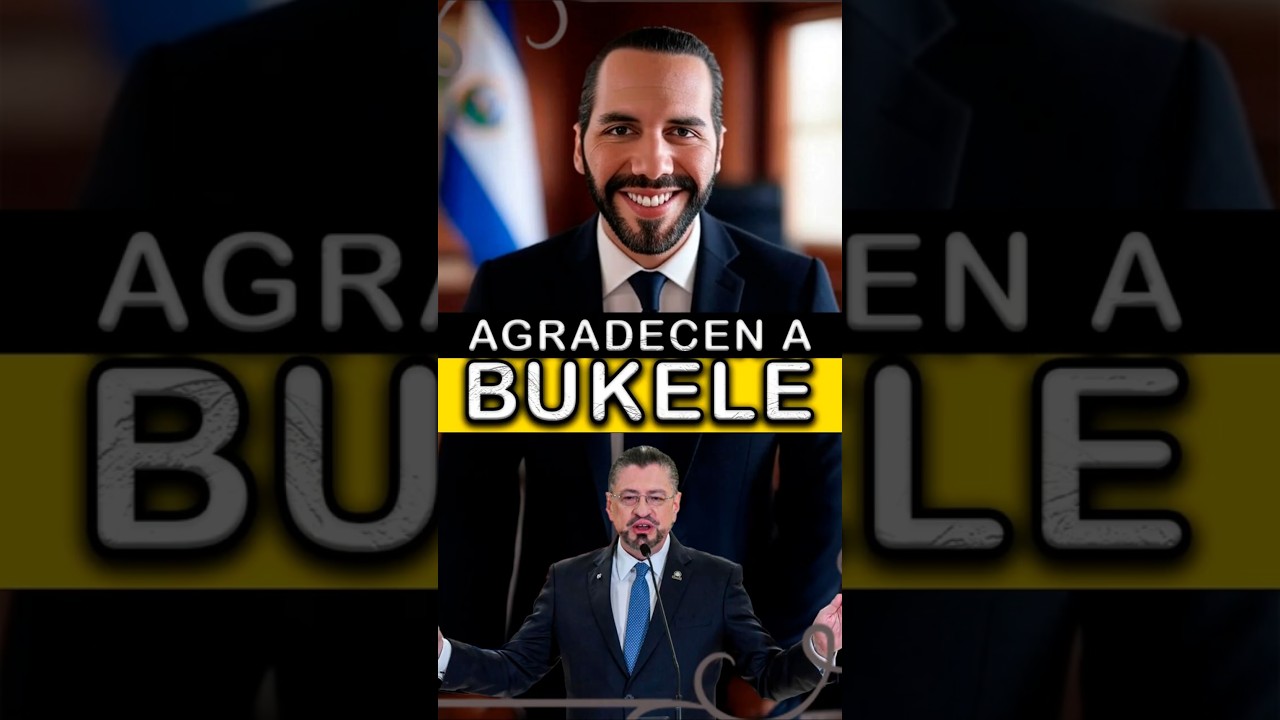 Con mucho orgullo, Nayib Bukele env&iacute;a un mensaje emotivo a Costa Rica 🇨🇷✨💪.