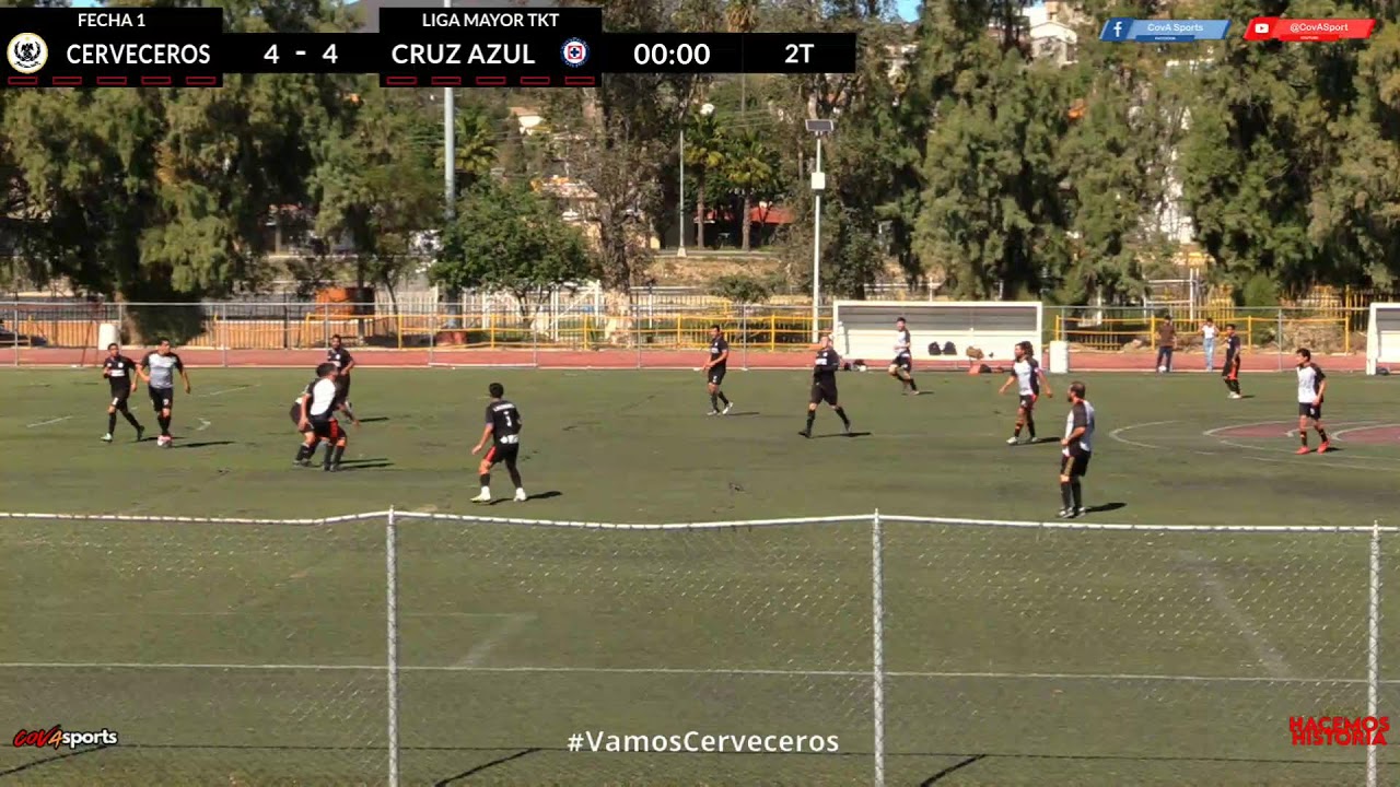 Cerveceros vs Cruz Azul - J1 Liga Mayor TKT