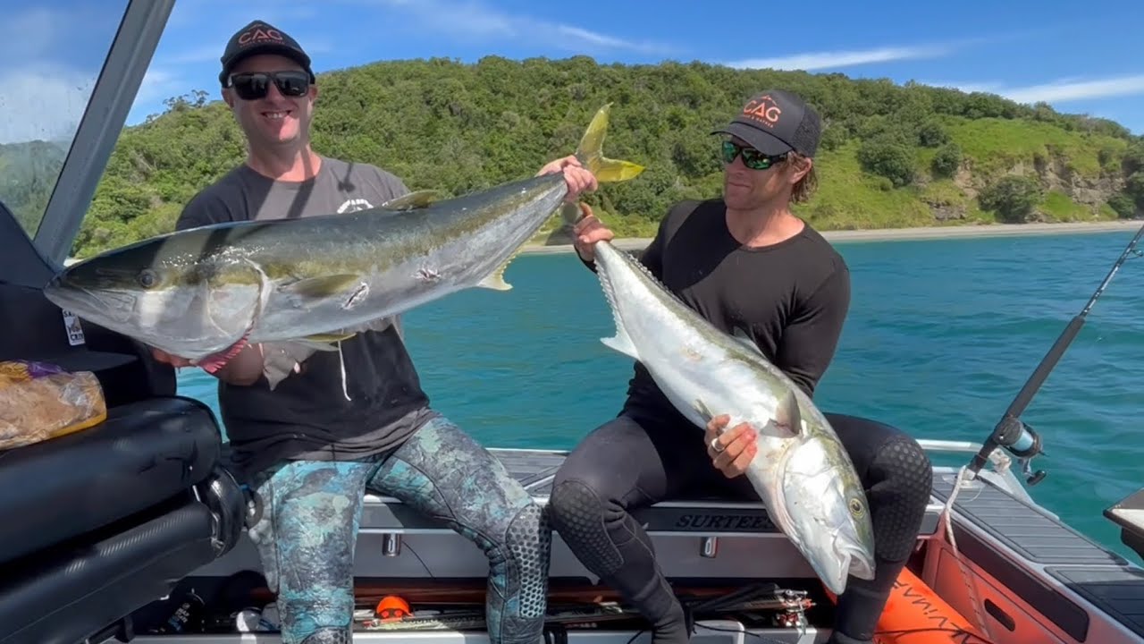 Spearfishing Little Barrier - Kingfish