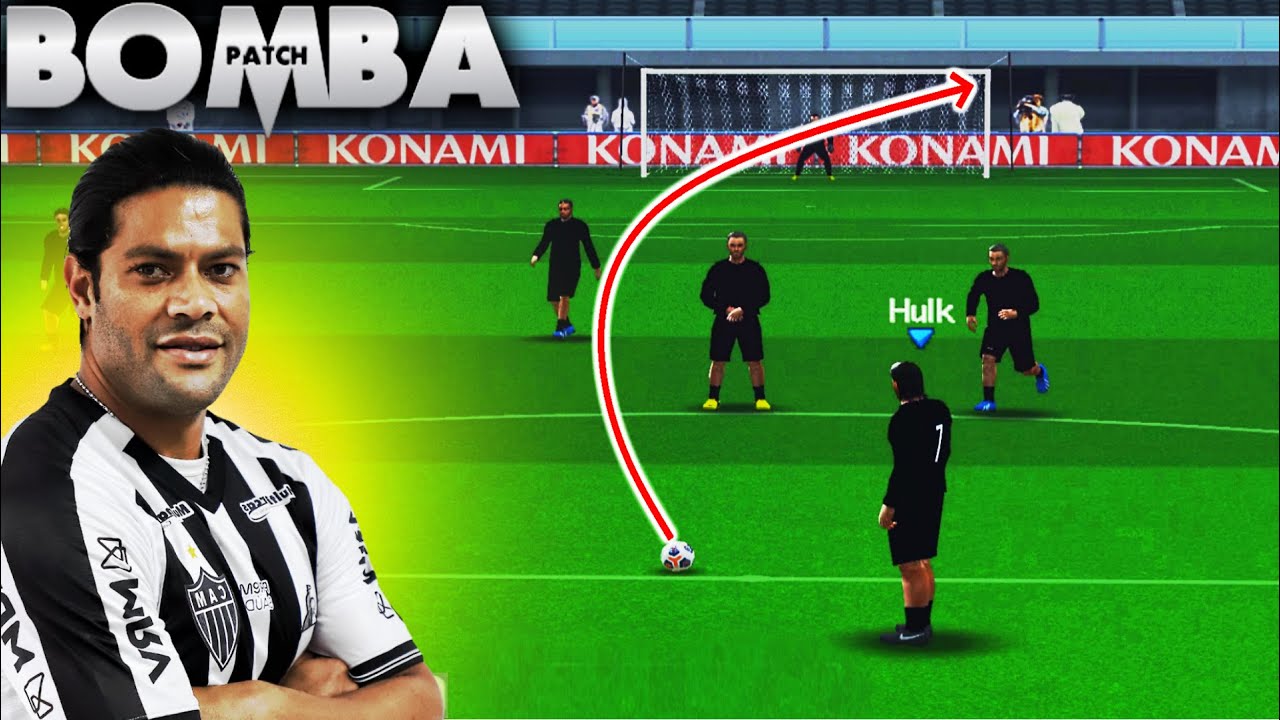 É POSSÍVEL FAZER GOL DE FALTA DO MEIO CAMPO no BOMBA PATCH ??