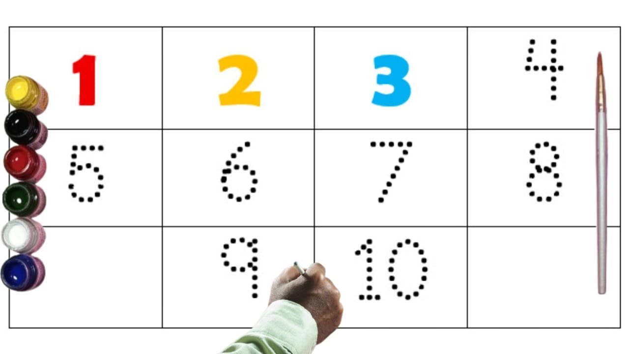 Learn Numbers 1-10 for Kids | শিশুদের নাম্বার শেখার ভিডিও ১-১০