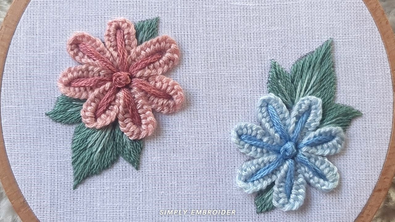 Embroidery Made Easy: Designs for Beginners/Flower Embroidery for Beginners/How to Embroider