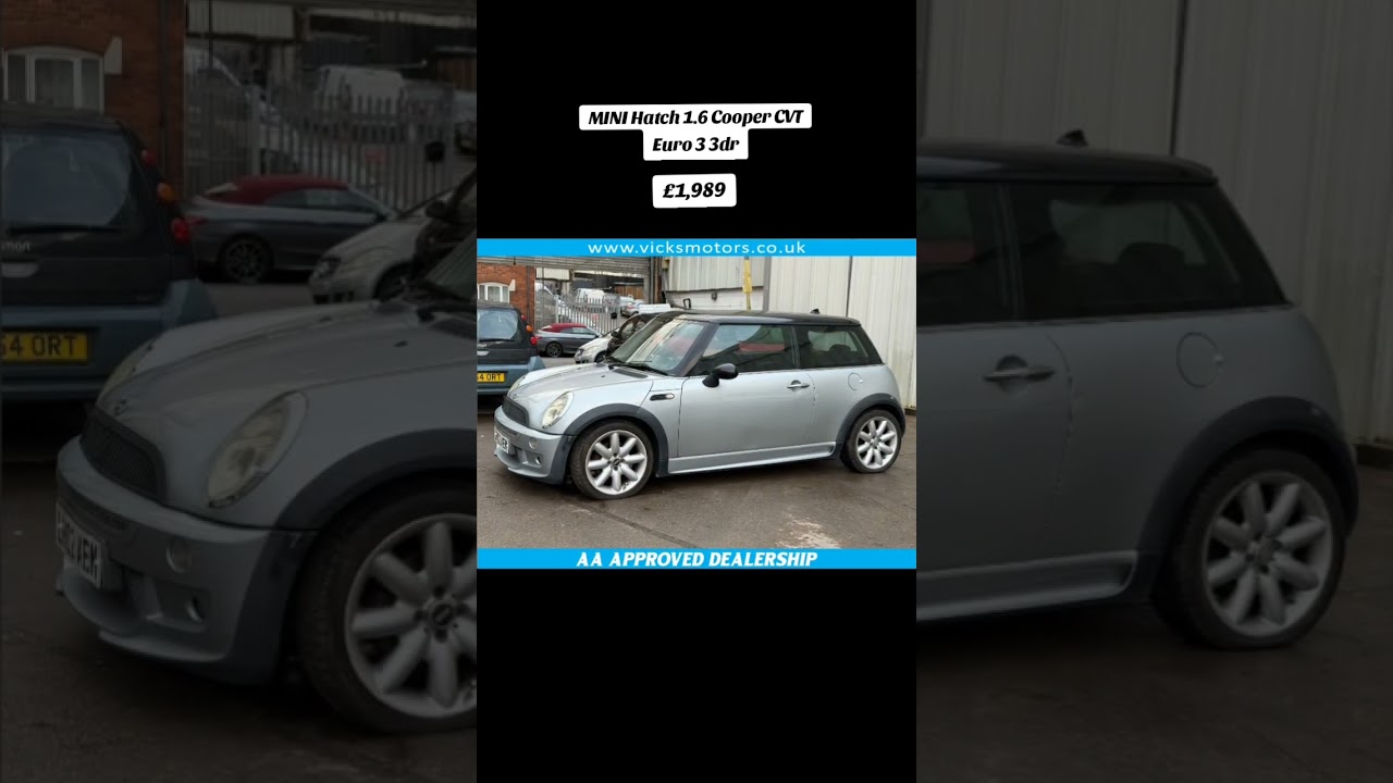 MINI Hatch 1.6 Cooper CVT Euro 3 3dr£1,989