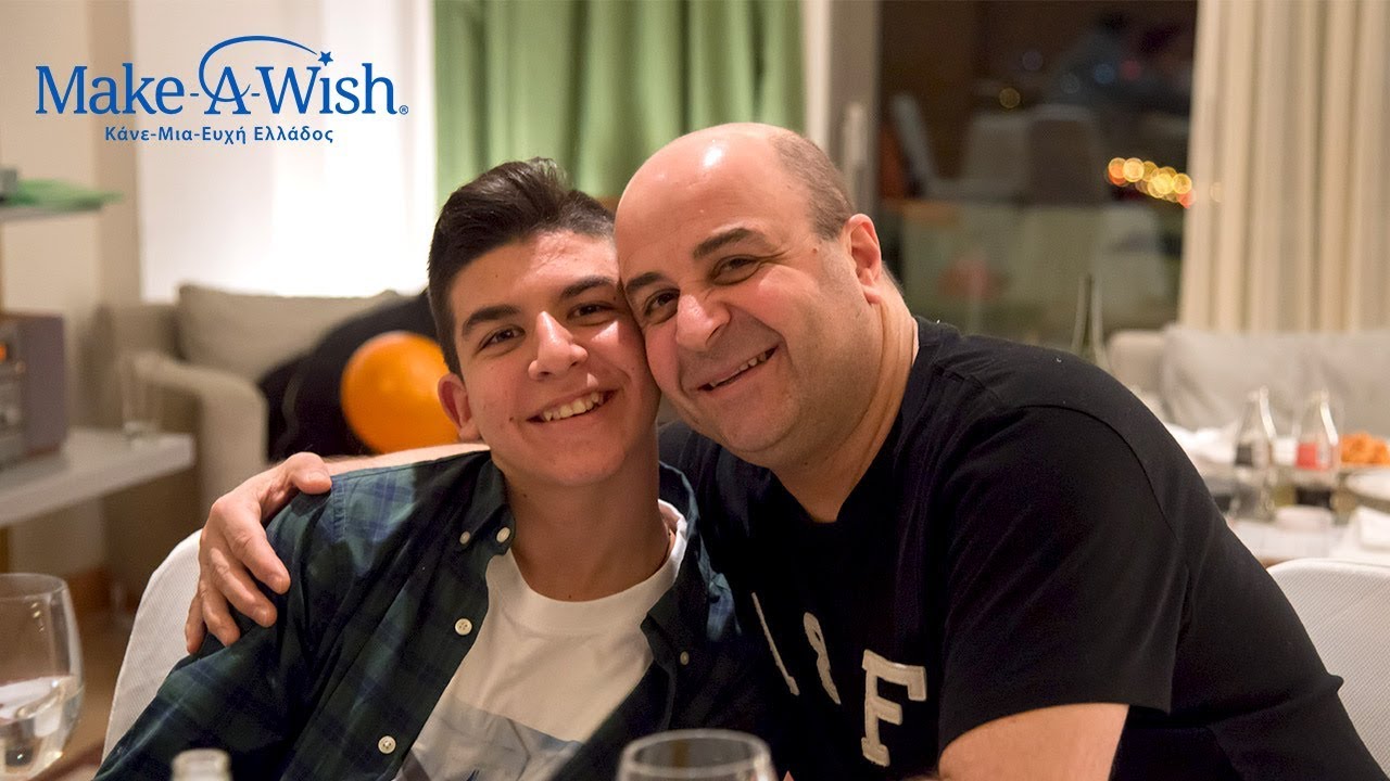 Constantine, 13... I wish to meet Markos Seferlis! Make-A-Wish GR