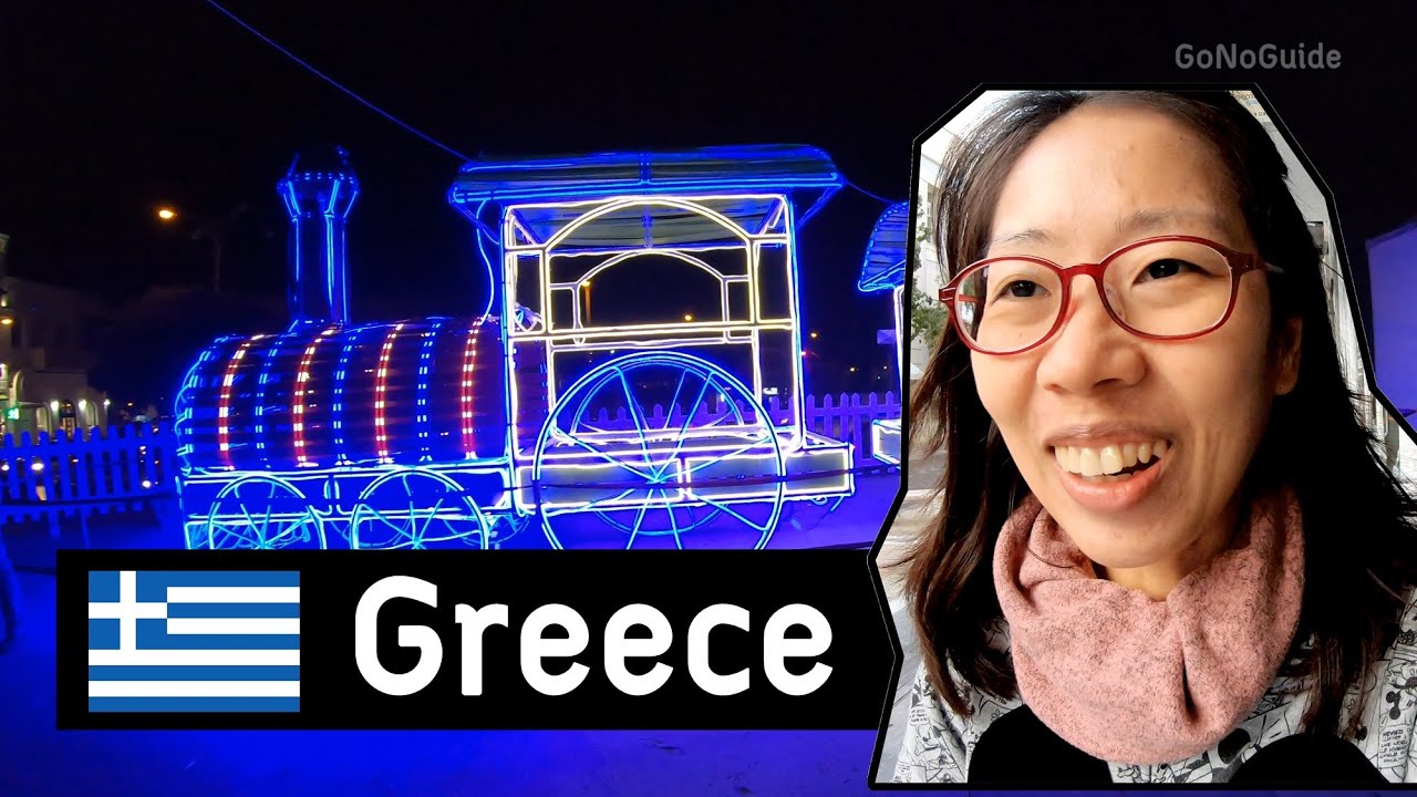 Christmas Market ปีใหม่ 2023 🇬🇷 รอดูพลุที่กรีซ | Heraklion, Greece | GoNoGuide Go ep.224