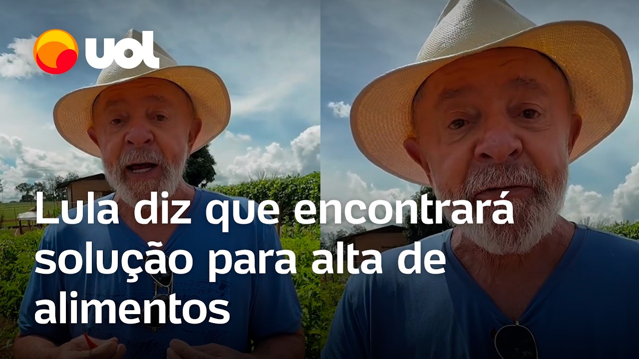 Lula diz que vai fazer reunião com supermercados para diminuir preços dos alimentos: 'Sem inflação'