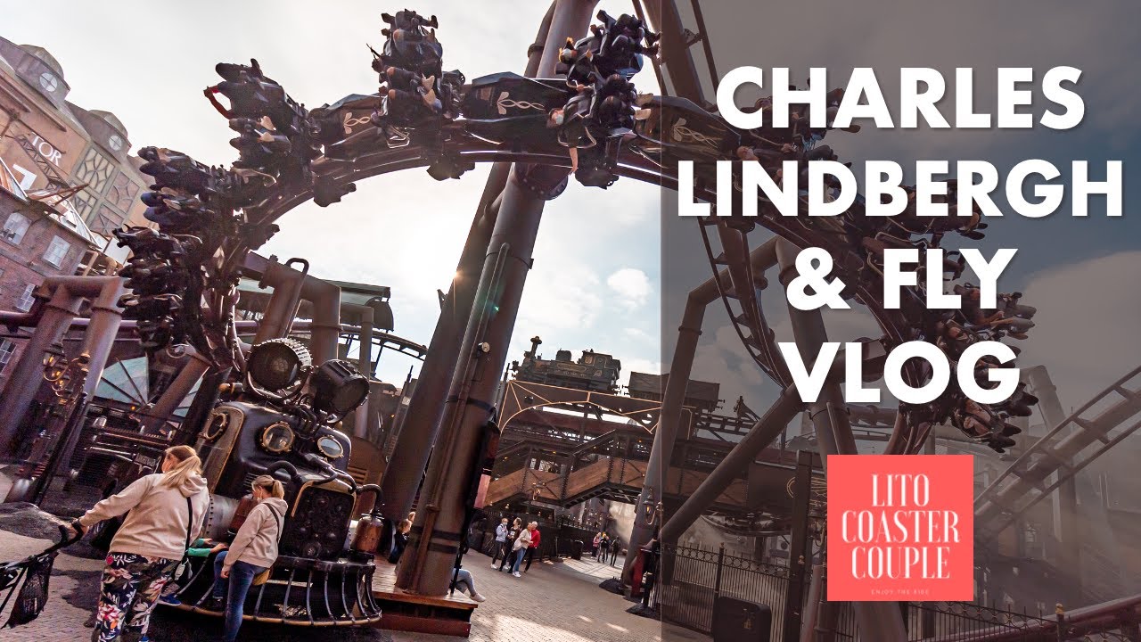 First Time in FLY & Discovering Charles Lindbergh - Phantasialand Vlog