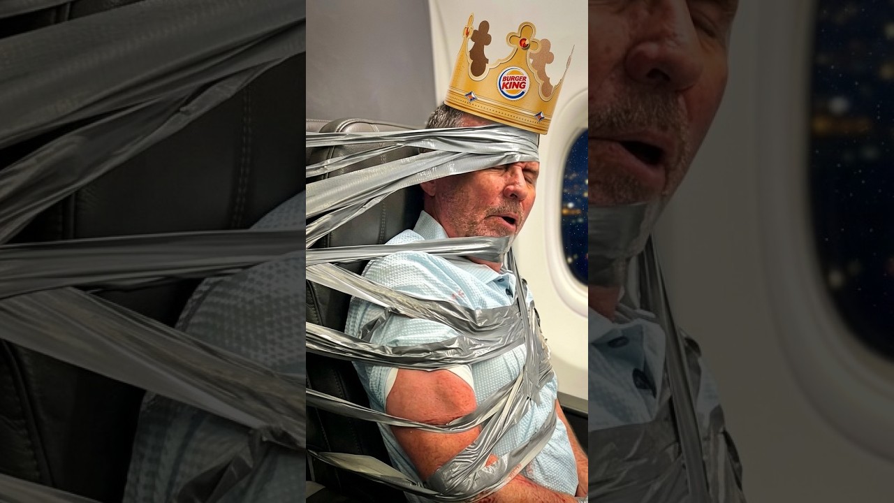 A Passenger Was DUCT-TAPED To His Seat?! | American Airlines #aviation #aviationdaily