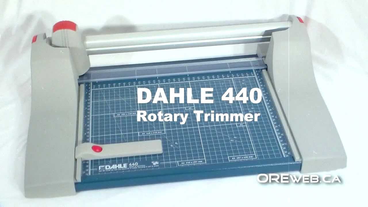 Paper Trimmer and Cutter - Dahle 440 Premium Rotary