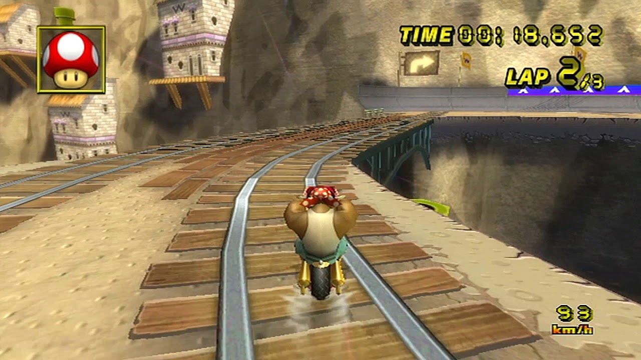 【MKW WR】 Wario's Gold Mine (Glitch) - 32.394 - Justin