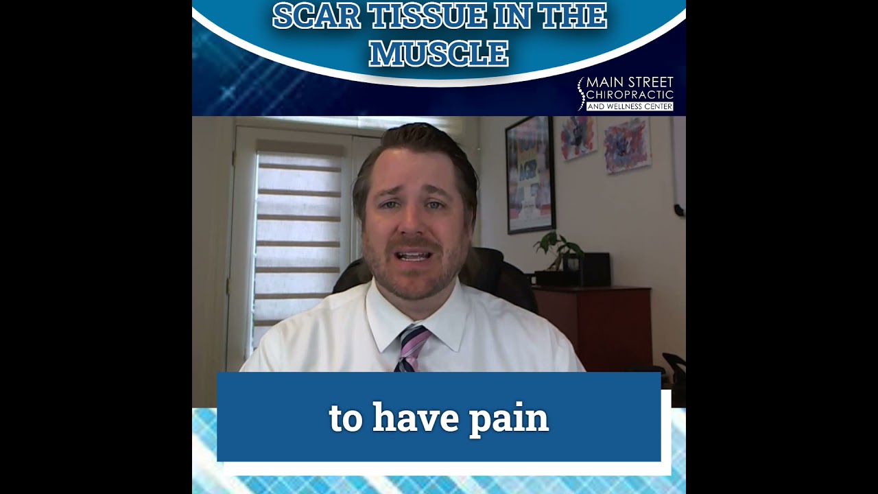 Scar tissue in muscle