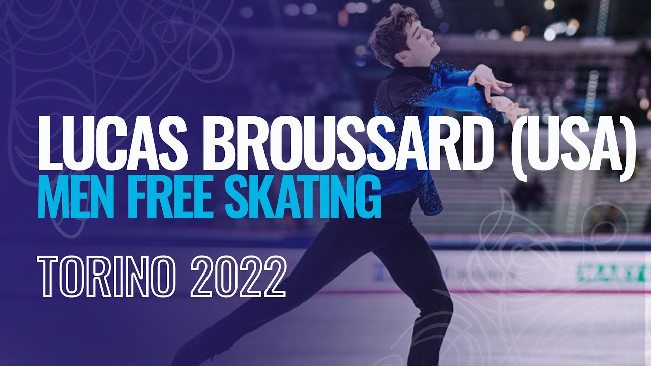 Lucas BROUSSARD (USA) | Men Free Skating | Torino 2022 | #JGPFigure
