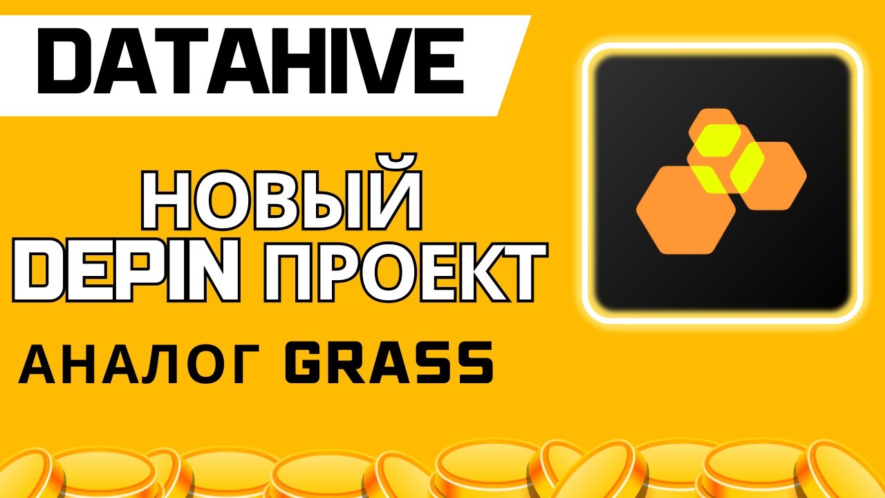 DATAHIVE AI - новый DEPIN проект, аналог GRASS.