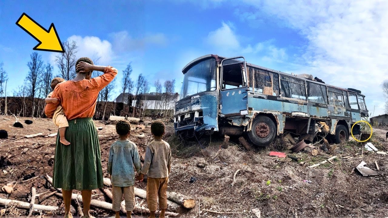 Para La Viuda, La Familia Solo Le Dej&oacute; Un Autob&uacute;s Que Nadie Quer&iacute;a &mdash; Pero Cuando Intent&oacute; Encenderlo