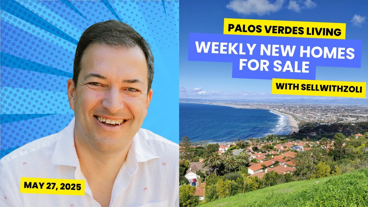Top 5 Palos Verdes Homes for Sale May 2025 | Luxury Real Estate Tour in PV with Realtor Zoli
