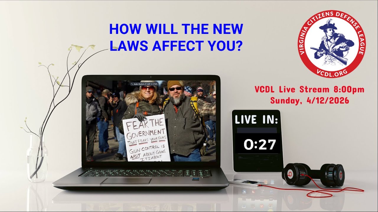 VCDL Live Stream & Legislative Update
