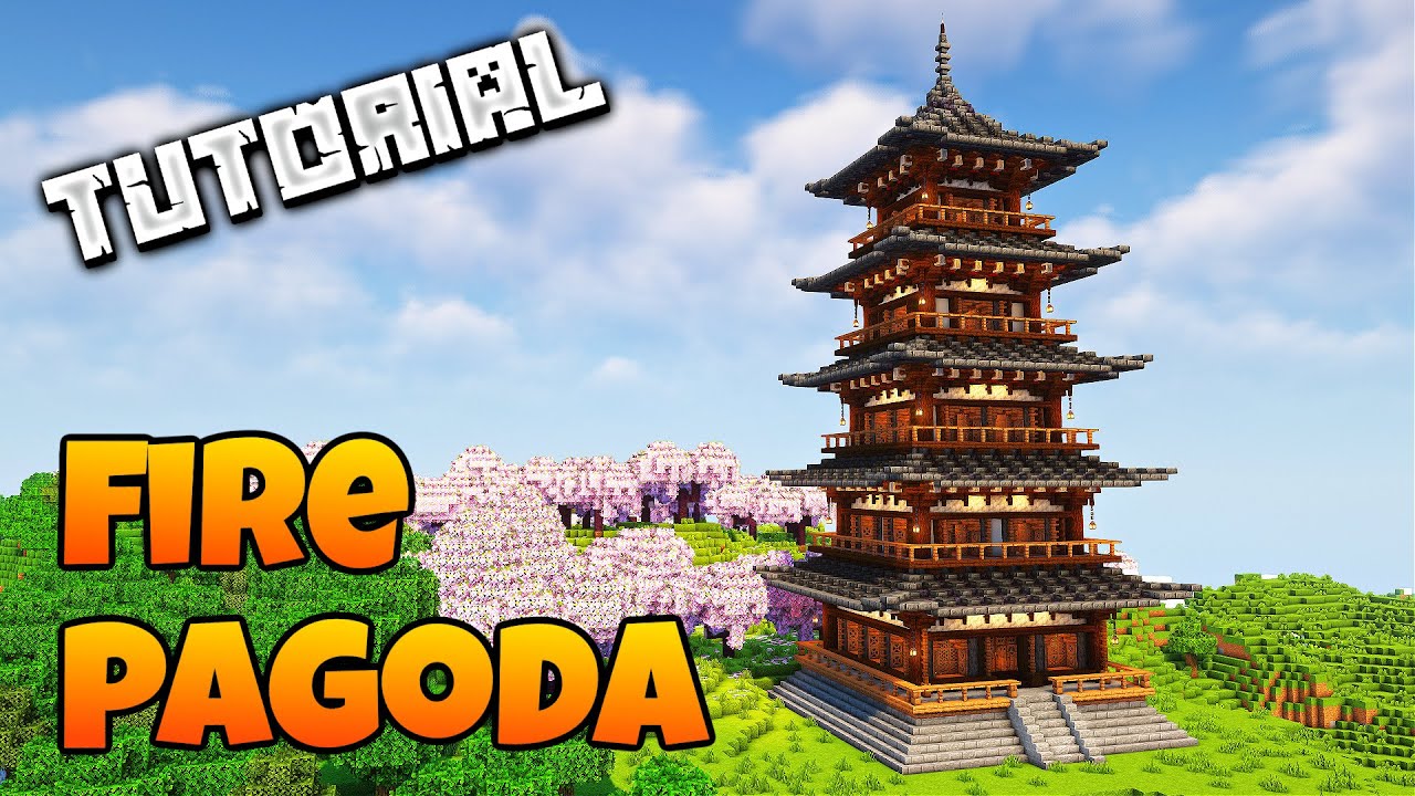 Fire Pagoda | Minecraft Tutorial