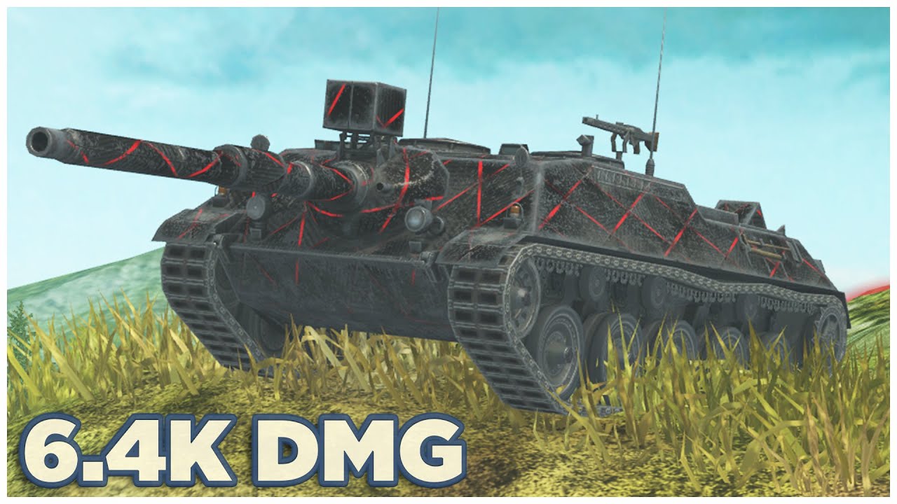 Kanonenjagdpanzer 105 • 6.4К УРОНА • 6 ФРАГОВ • WoT Blitz