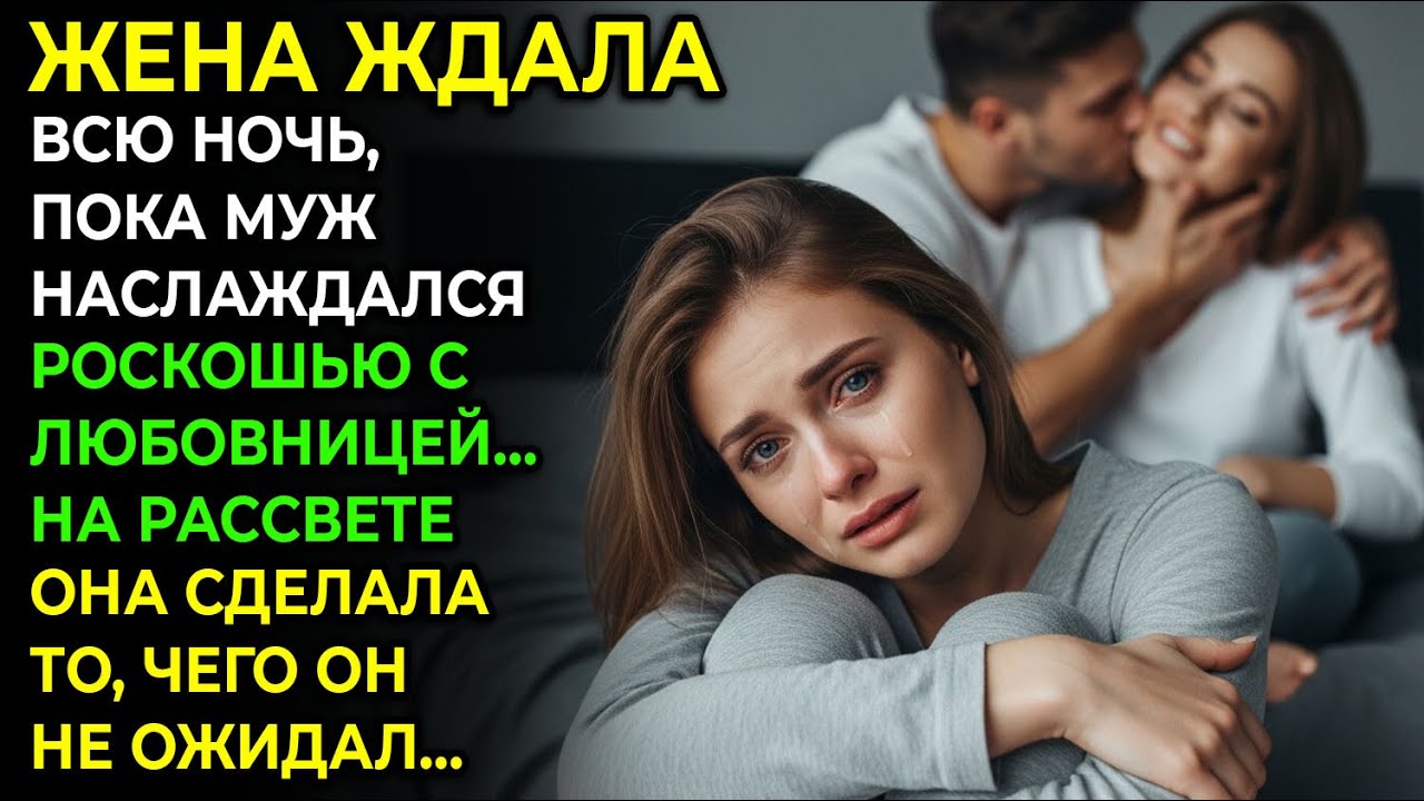 жена ждала всю ночь, пока муж наслаждался роскошью с любовницей — на рассвете она попросила…