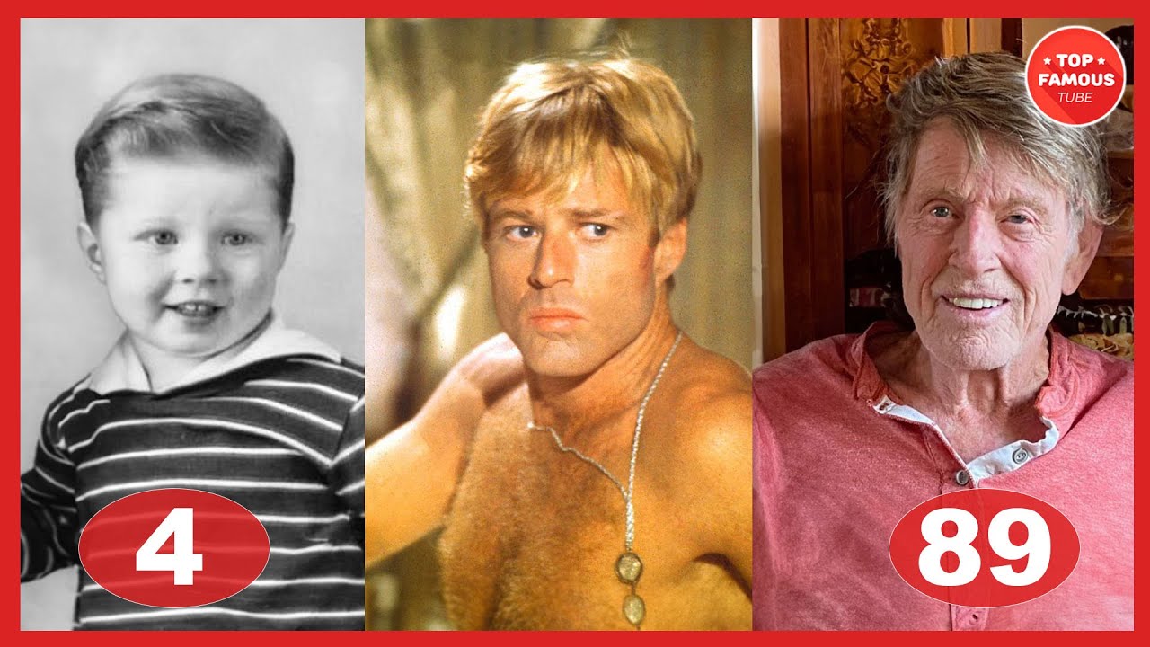 Robert Redford Through the Years ⭐ Transformation From 4 to 89 Years Old