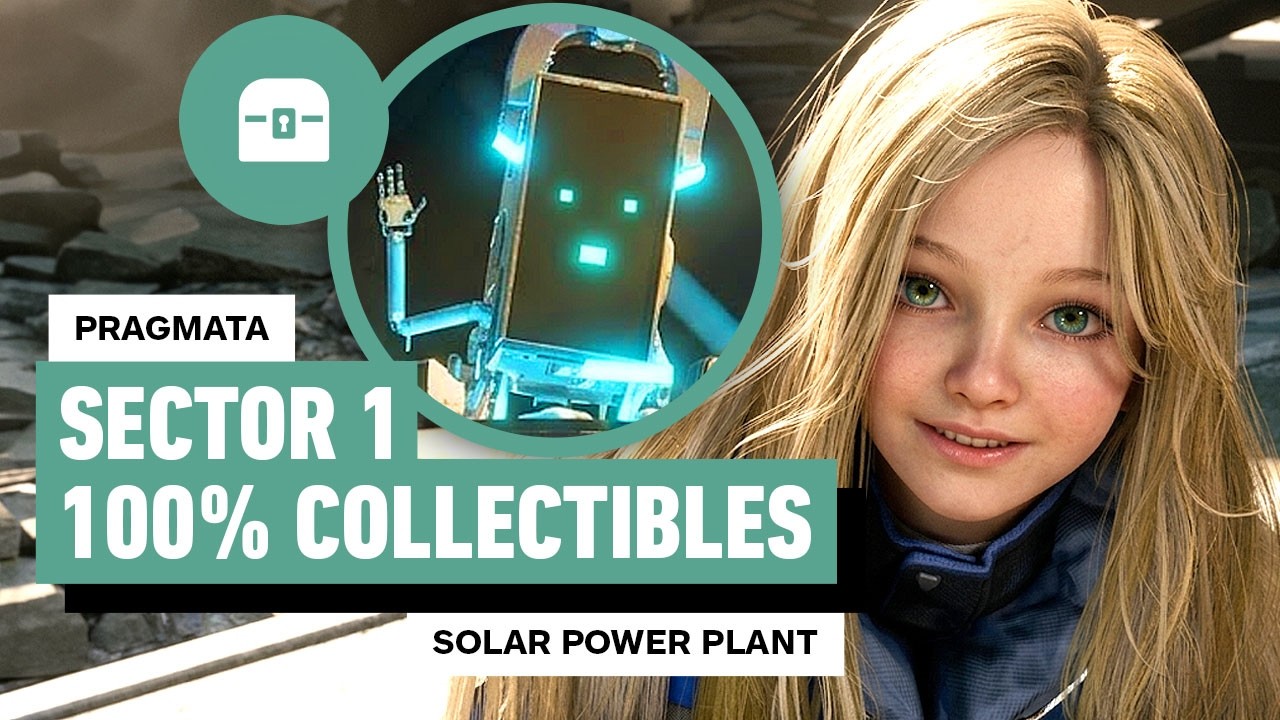 Pragmata: Solar Power Plant (Sector 1) 100% Collectibles Guide