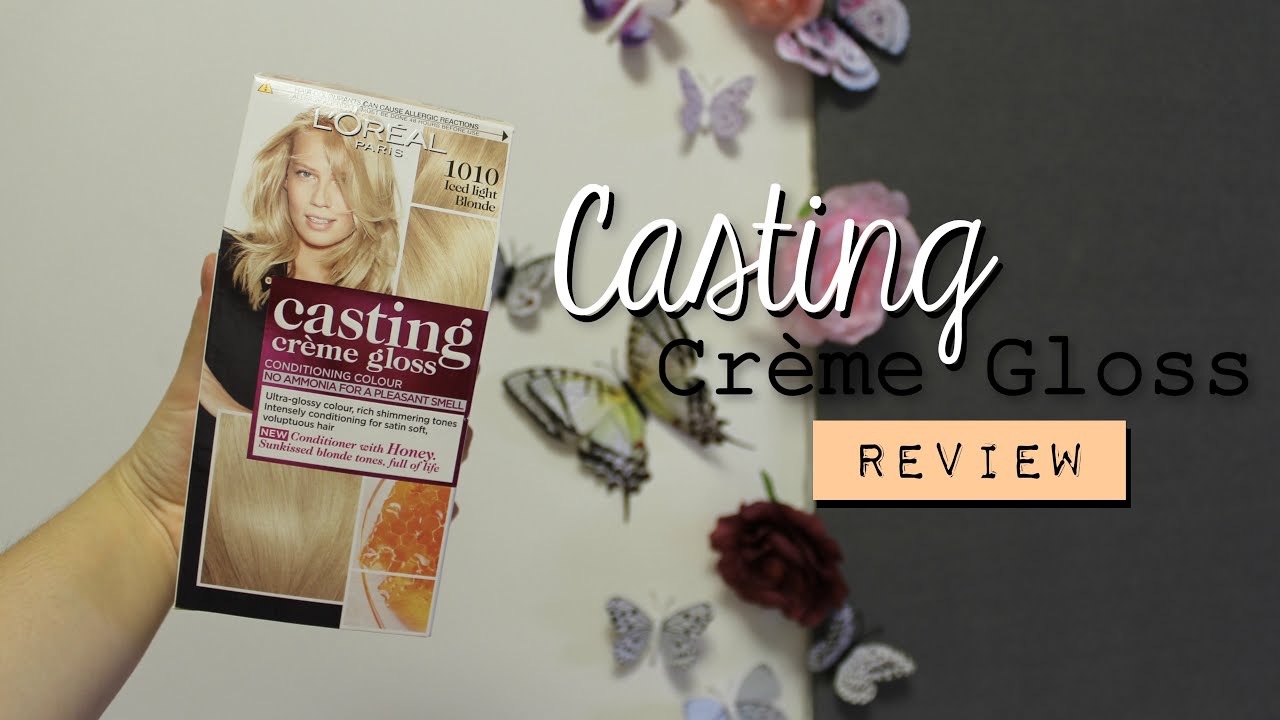 L’ORÉAL CASTING CREAM GLOSS 1010 REVIEW // Iced Light Blonde... Does it work?