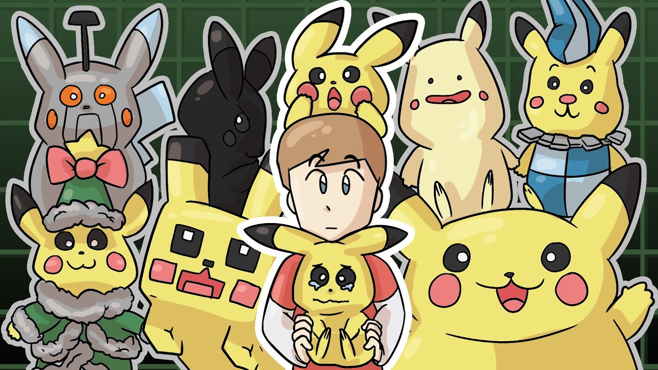 Weird Pikachu Plushies