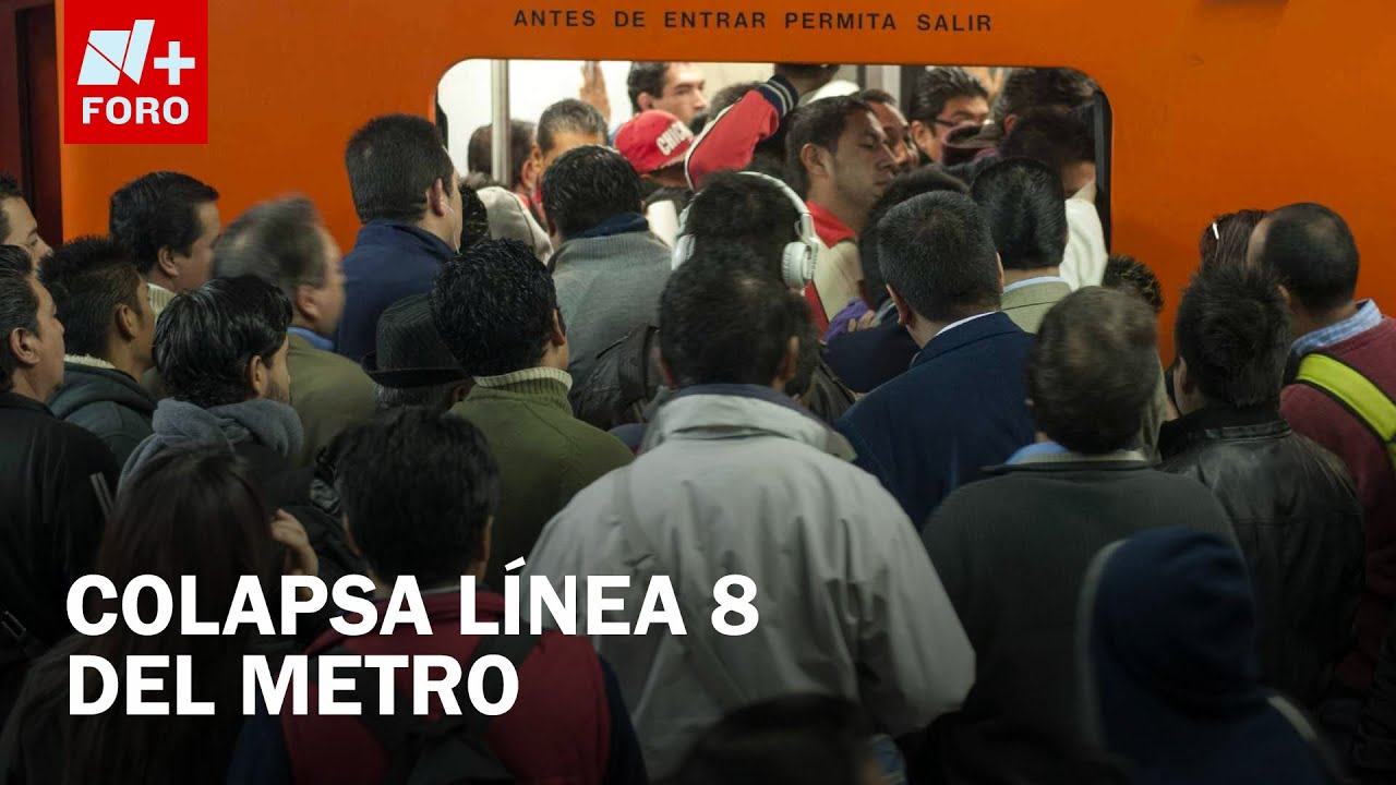 El Metro de la CDMX colapsa esta mañana por alta afluencia - Estrictamente Personal
