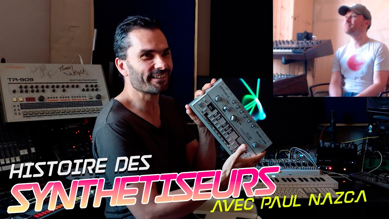 Histoire de synthétiseurs (et séquenceurs) (avec Paul Nazca)