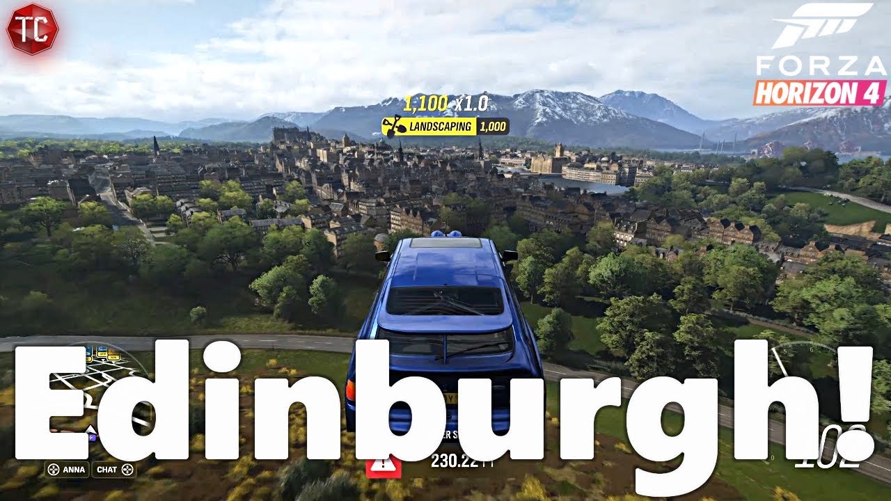 Forza Horizon 4: 15 Minutes of GAMEPLAY w/ Edinburgh (Full Analysis)