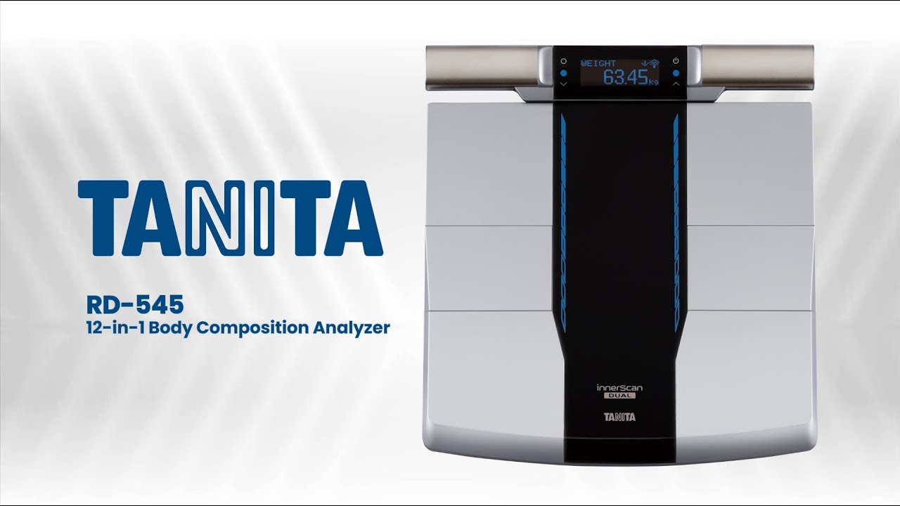 TANITA 12-in-1 Body Composition Analyzer RD-545 Product Operation Tutorial Video