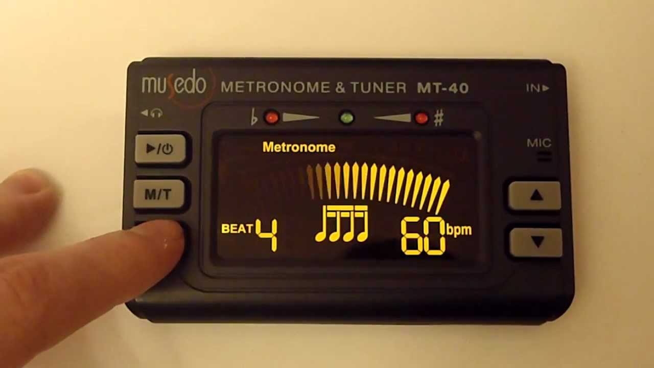 Метроном-тюнер Musedo MT-40