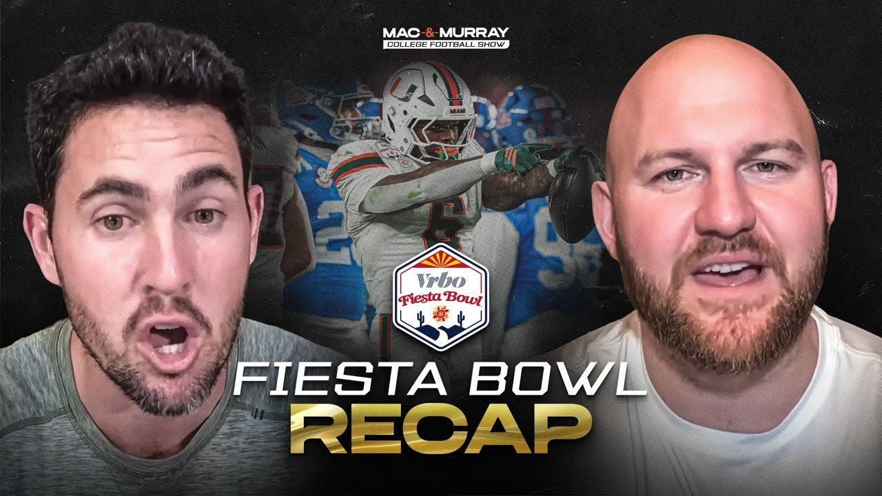 MIAMI IS HEADED TO THE NATIONAL CHAMPIONSHIP! - Fiesta Bowl Recap