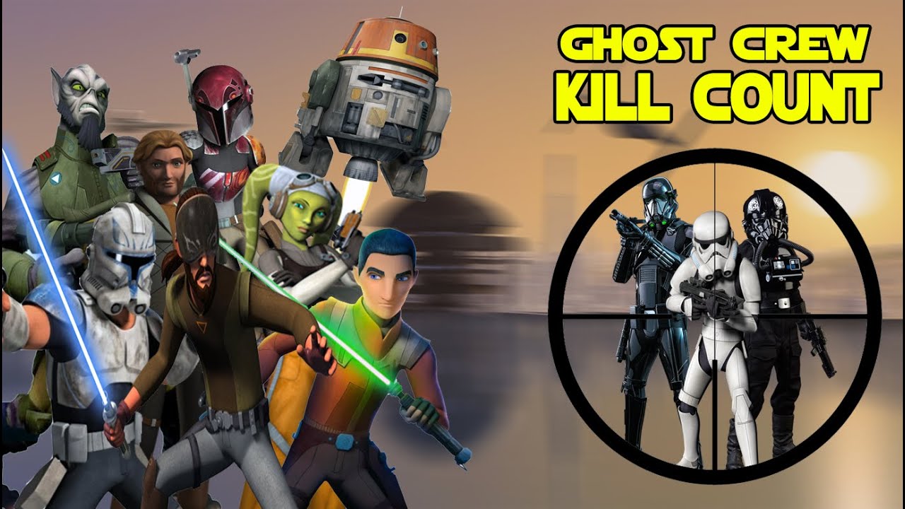 Star Wars The Ghost Crew Kill Count