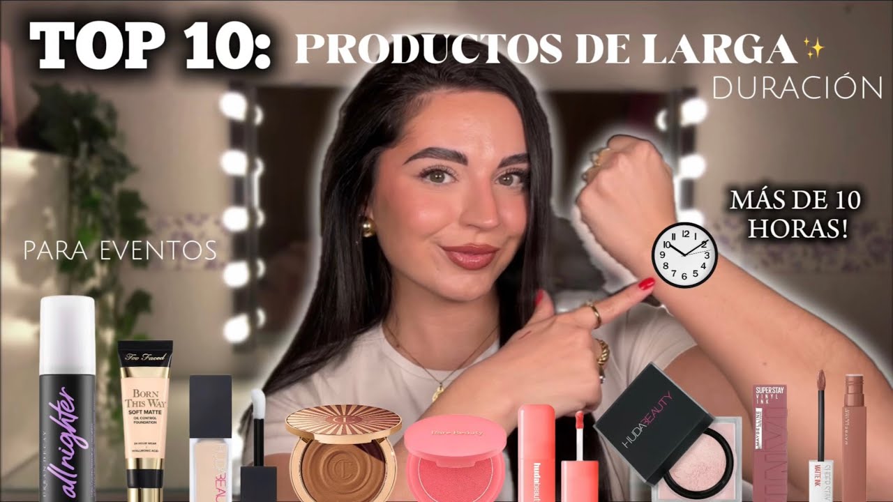 TOP 10: PRODUCTOS DE LARGA DURACIÓN ✨| Imprescindibles para eventos