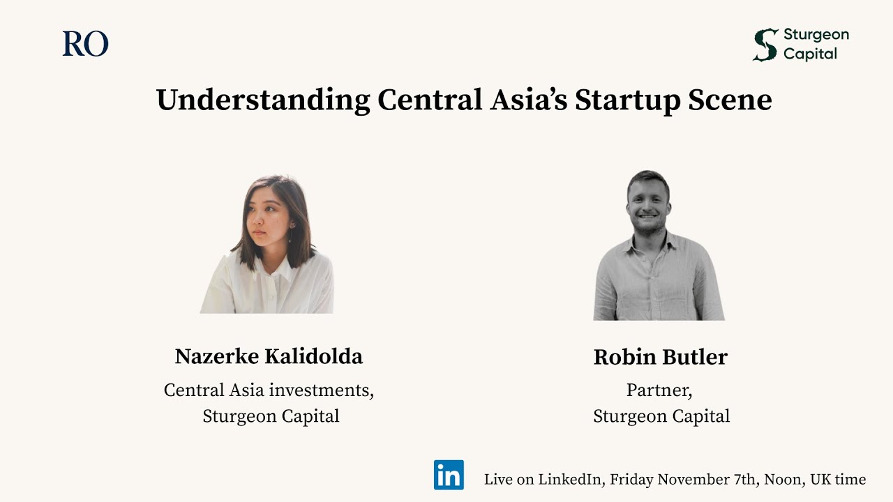 Understanding Central Asia's startup scene // Sturgeon Capital AMA