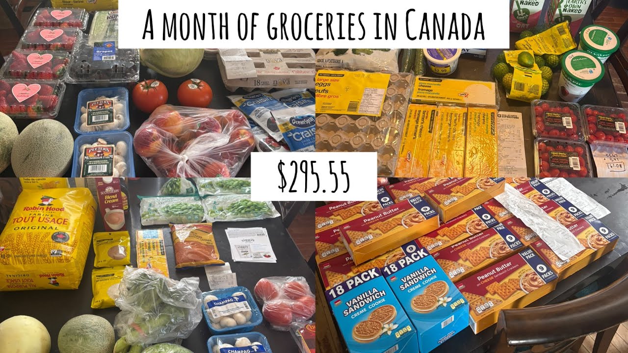 Everything go well bought for groceries this month as a family of five