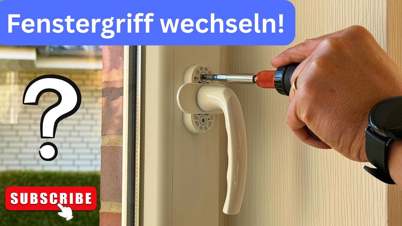 ✅ Defekter Fenstergriff? So tauschst du ihn in 5 Minuten!