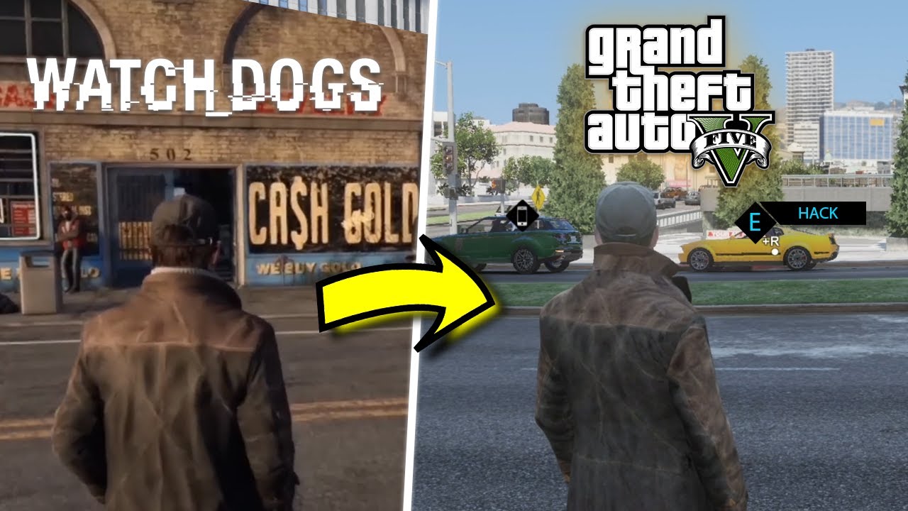 Вот как я воссоздал Watch Dogs в GTA 5 (с модами)