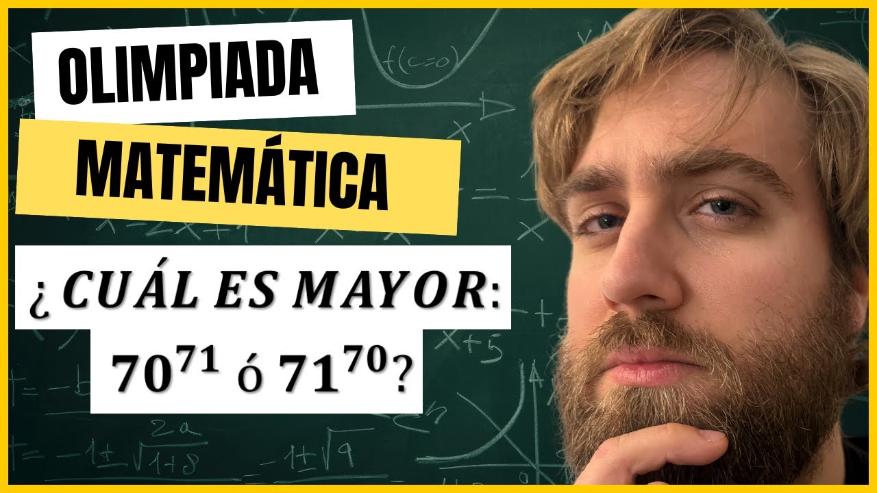 Olimpiada Matemática: Problema de Comparación de POTENCIAS resuelto PASO a PASO