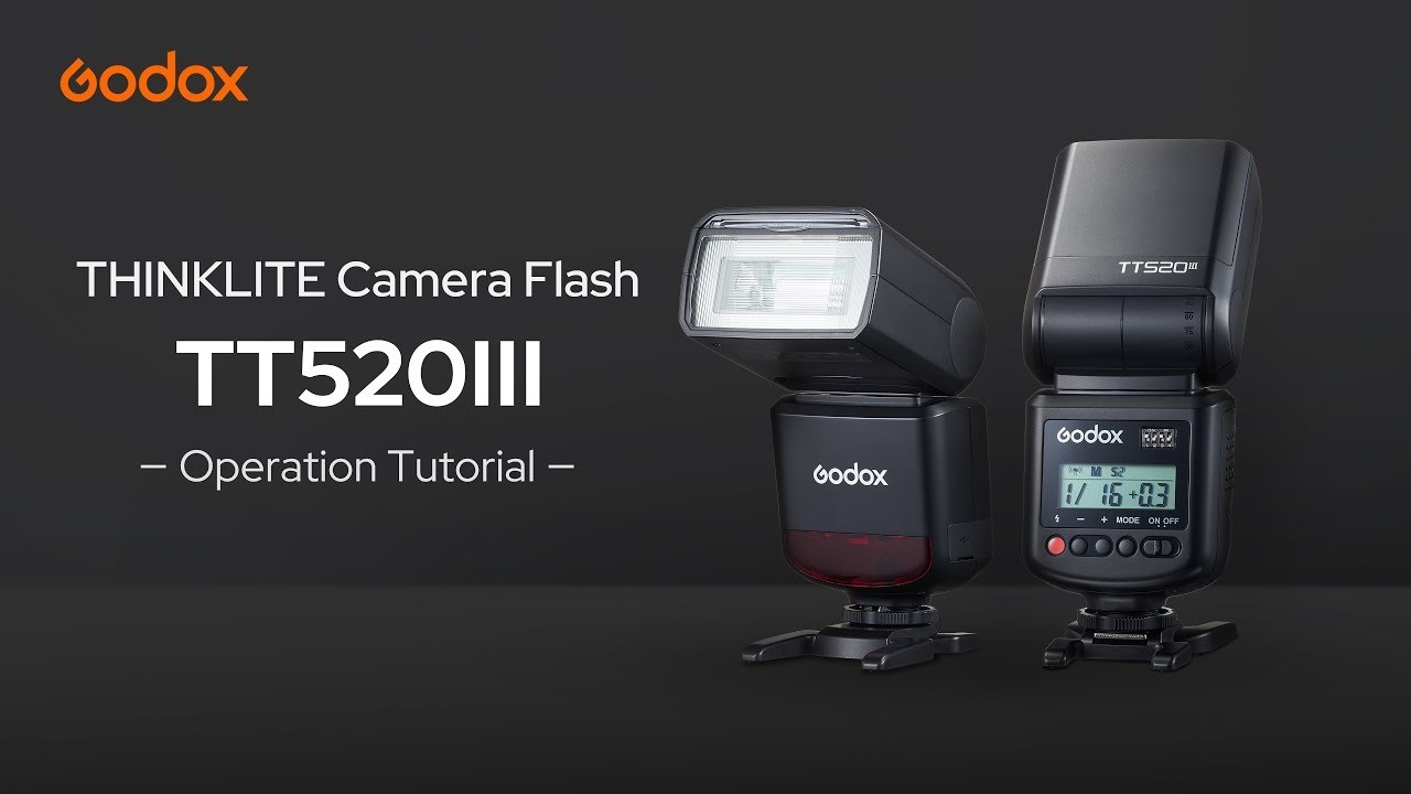 Godox TT520III Camera Flash Operation Tutorial