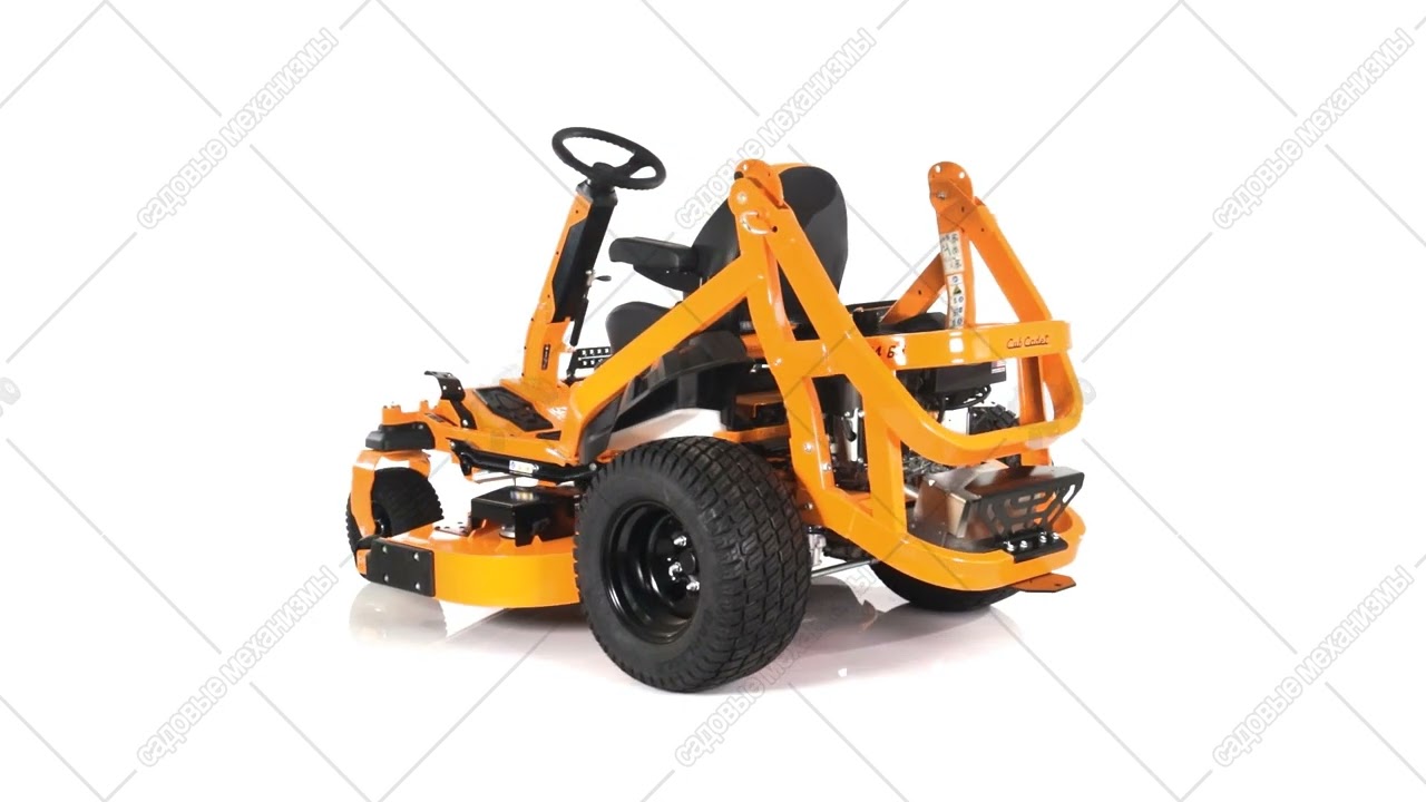 Садовый райдер Cub Cadet ZTXS4 60 Ultima с нулевым радиусом разворота 3D обзор.