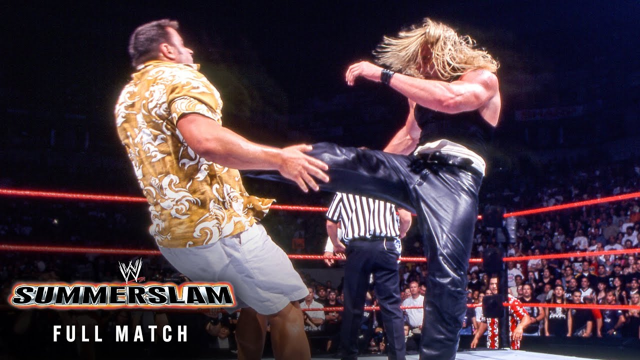 ПОЛНЫЙ МАТЧ: Тест против Шейна Макмэна | Greenwich Street Fight: SummerSlam 1999