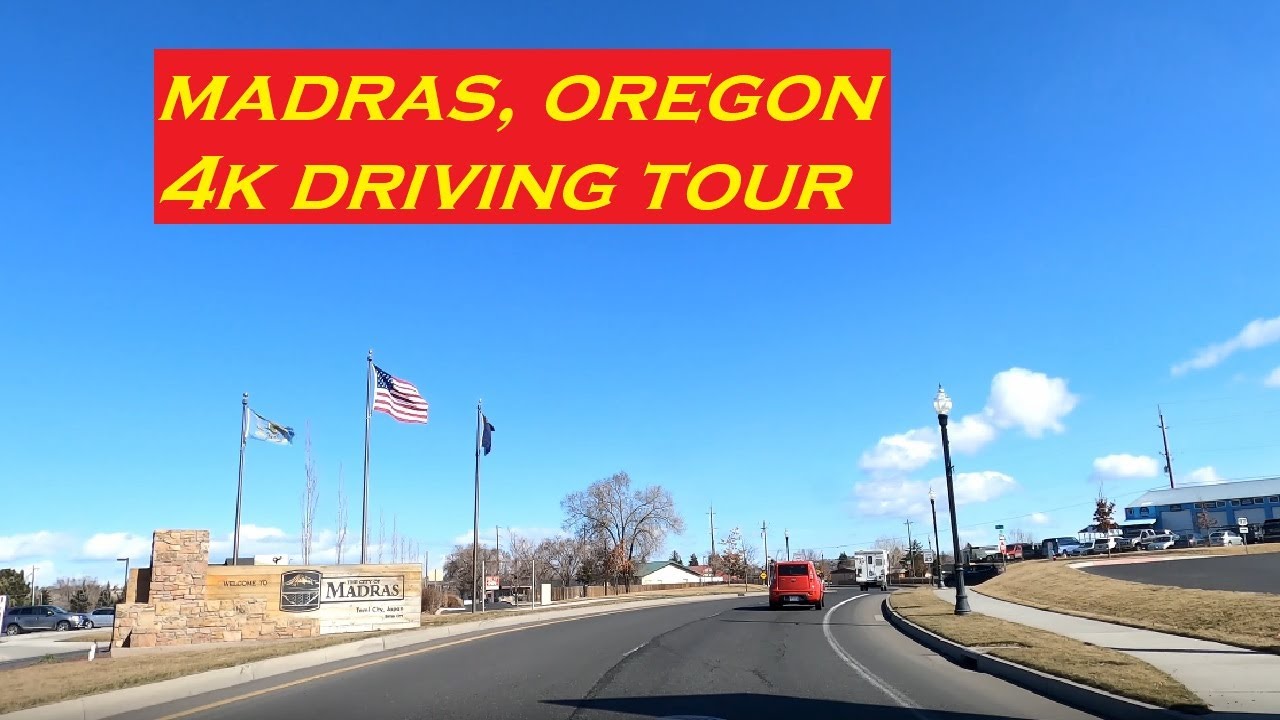 Madras, Oregon | 4k Driving Tour | Dashcam