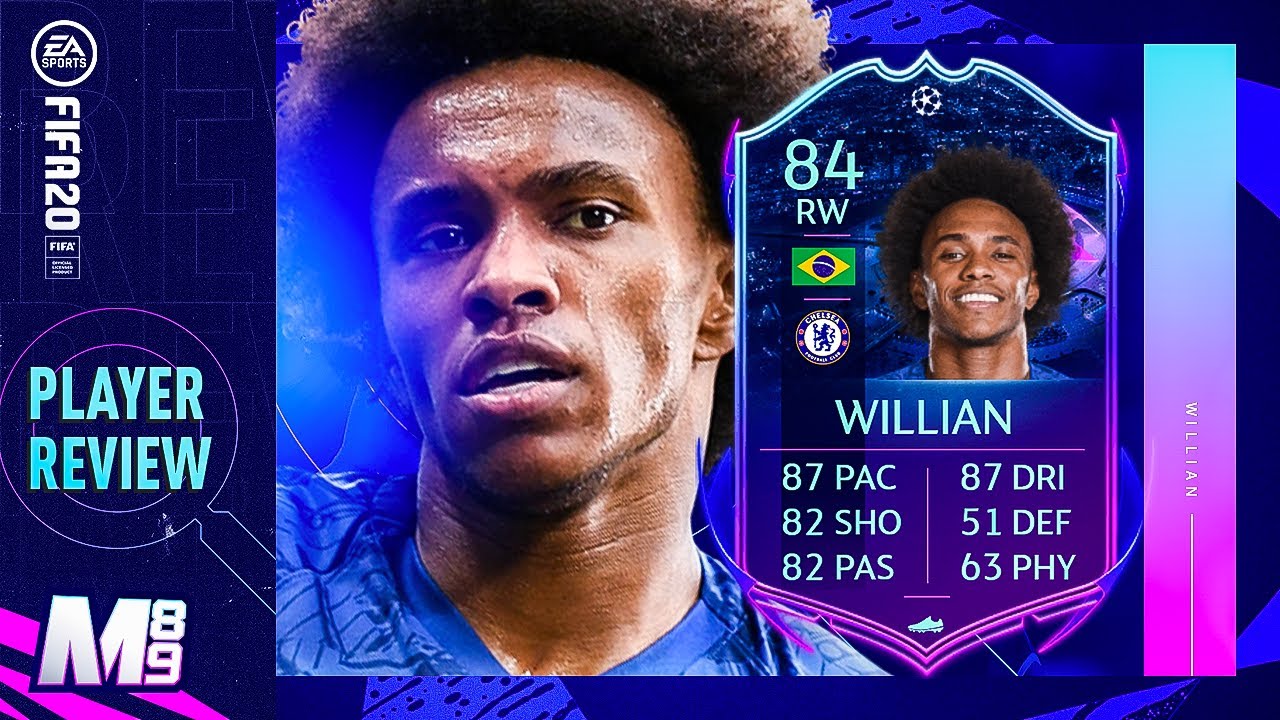 FIFA 20 RTTF WILLIAN REVIEW | 84 RTTF WILLIAN PLAYER REVIEW | FIFA 20 Ultimate Team