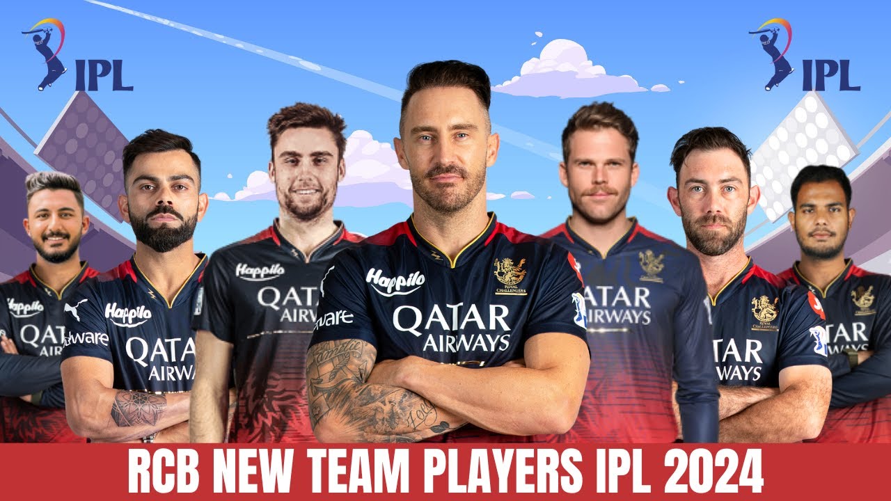 RCB Team Players List IPL 2024 | Royal Challengers Bangalore Full Squad 2024 | IPL 2024 Cricket Team