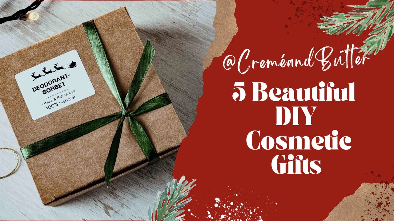 ✨ 5 DIY Natural Skincare Gifts That Will Wow Your Friends and Family ✨